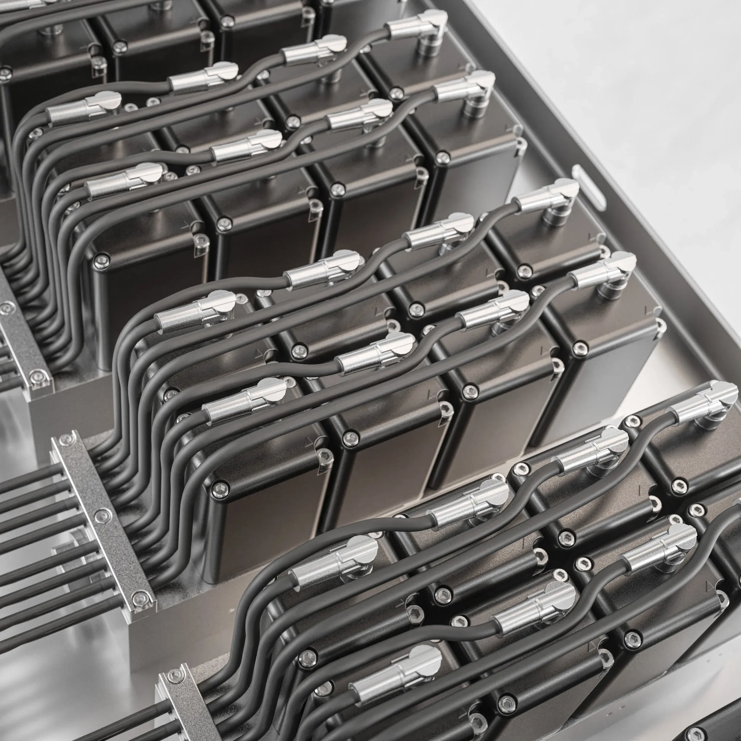 Andritz VIB VCC digital valve cabinet — 3D product visualization