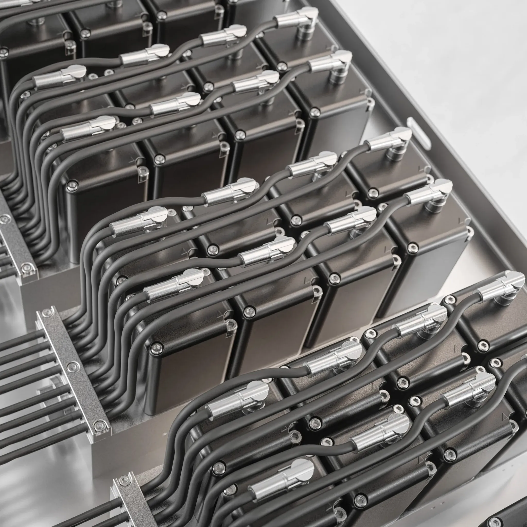 Andritz VIB VCC Digitalventilschrank — 3D Produktvisualisierung