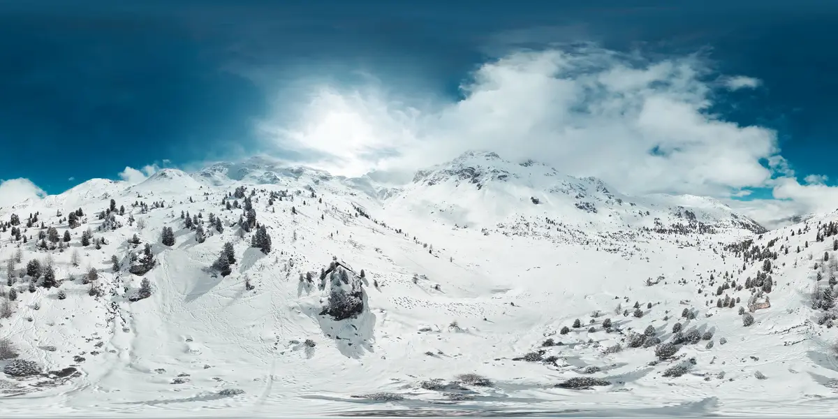 Mission Vorwärts — Gebirgsjäger in a snow-covered alpine panorama