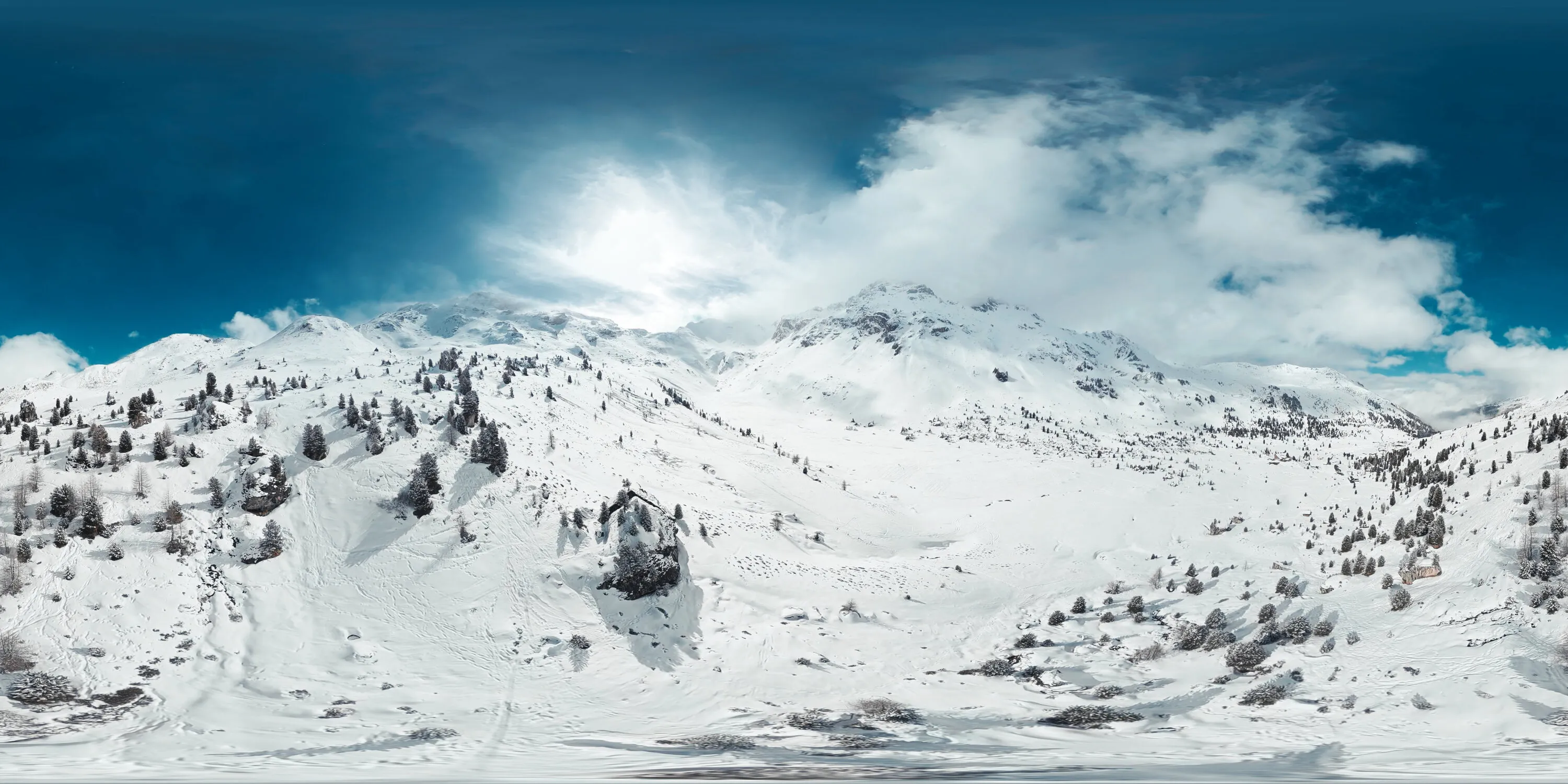Mission Vorwärts — Gebirgsjäger in a snow-covered alpine panorama