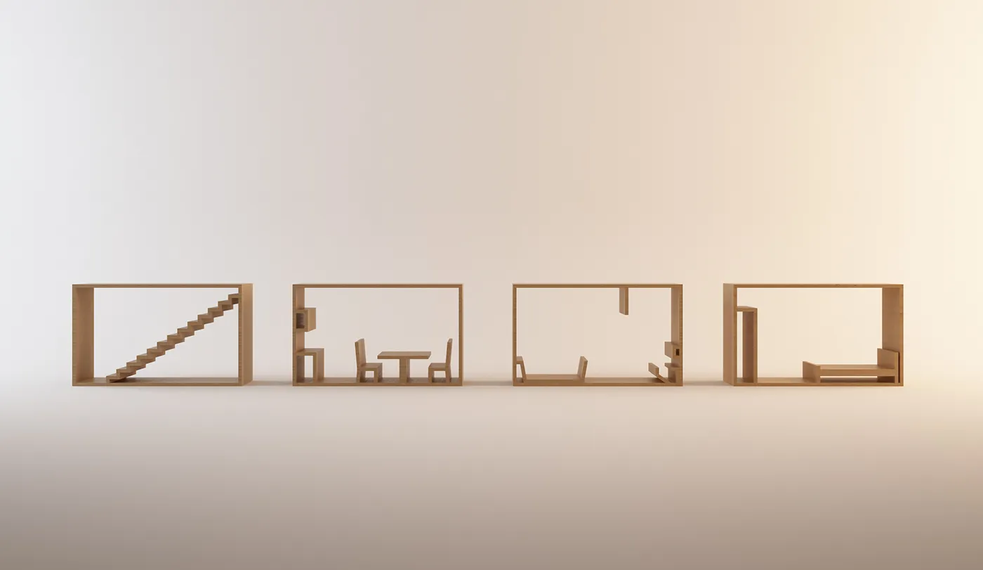 Cuts from life — 3D Visualisierung