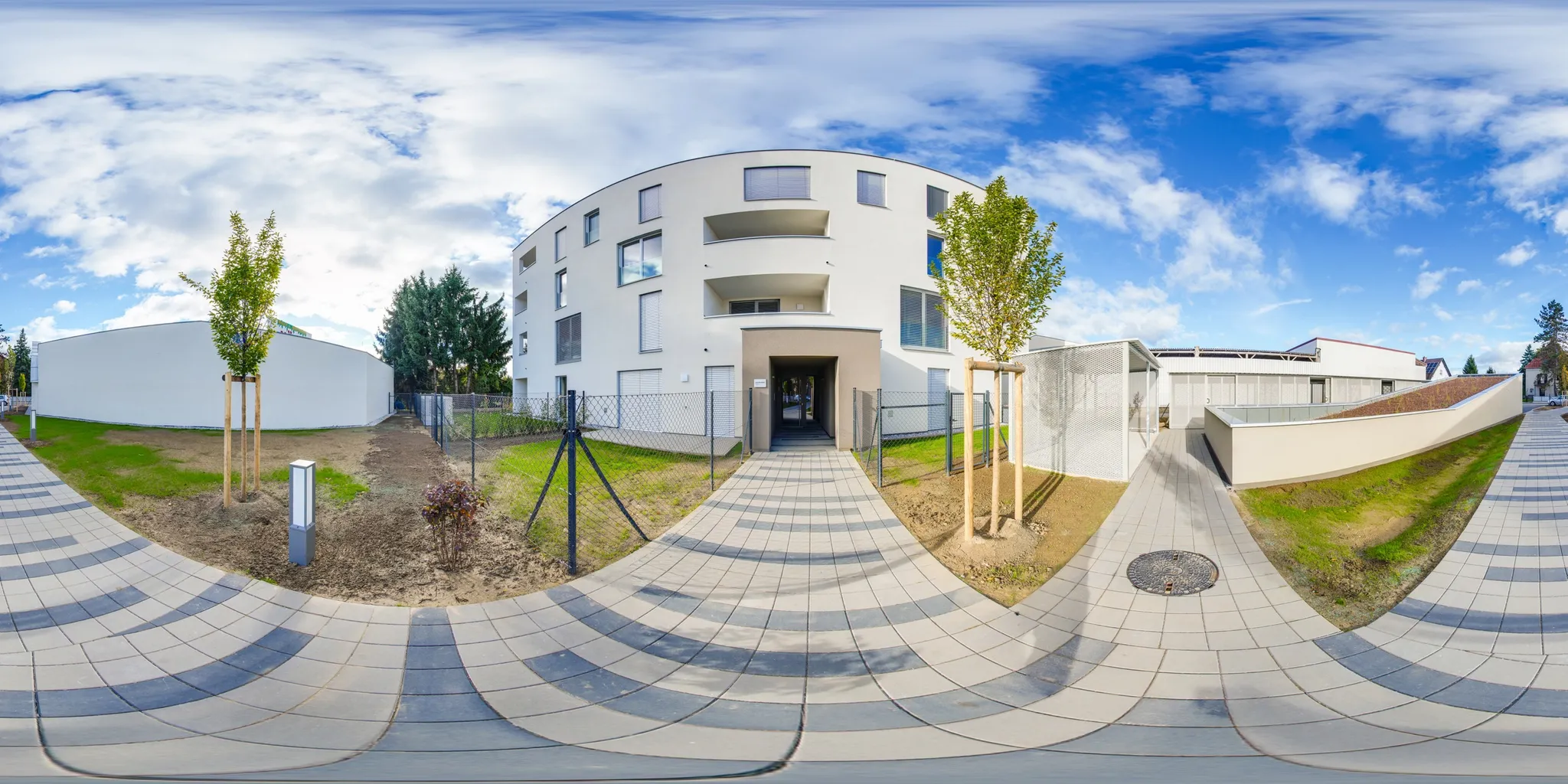 Gleisdorf — 360° tour through apartments and shared areas
