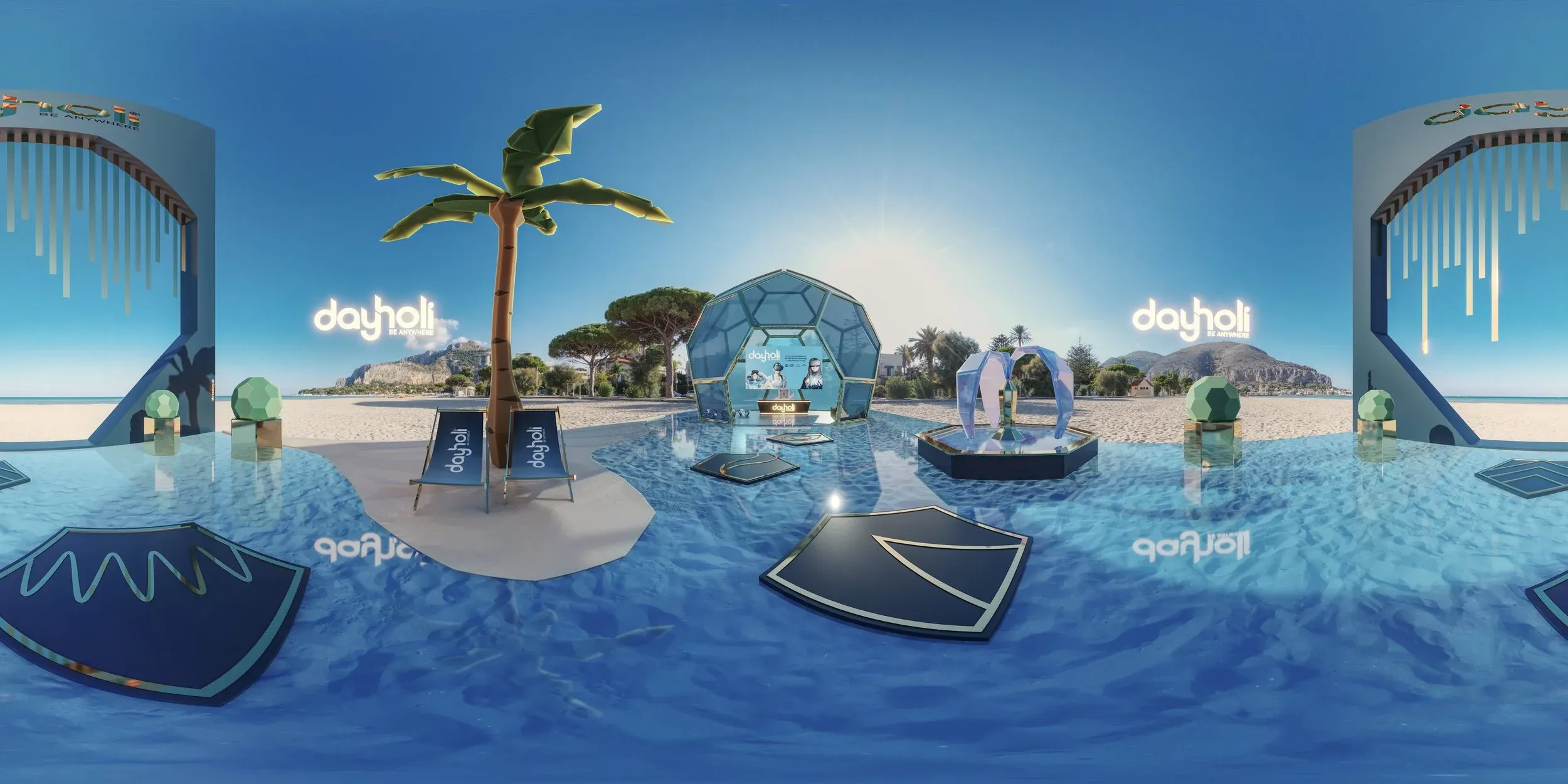 Dayholi Metaverse Showroom — 3D visualisation