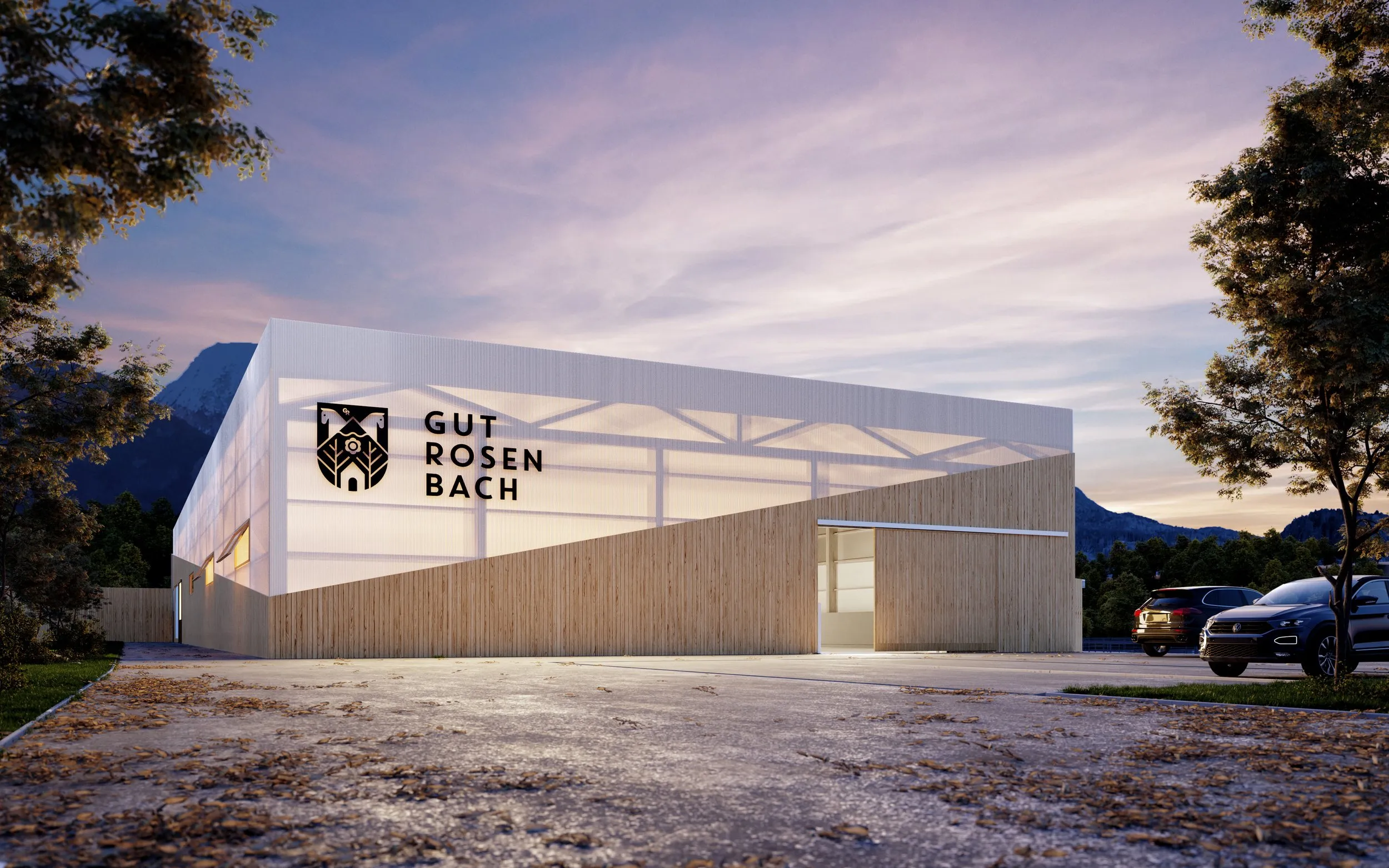 Gut Rosenbach — living space visualisation