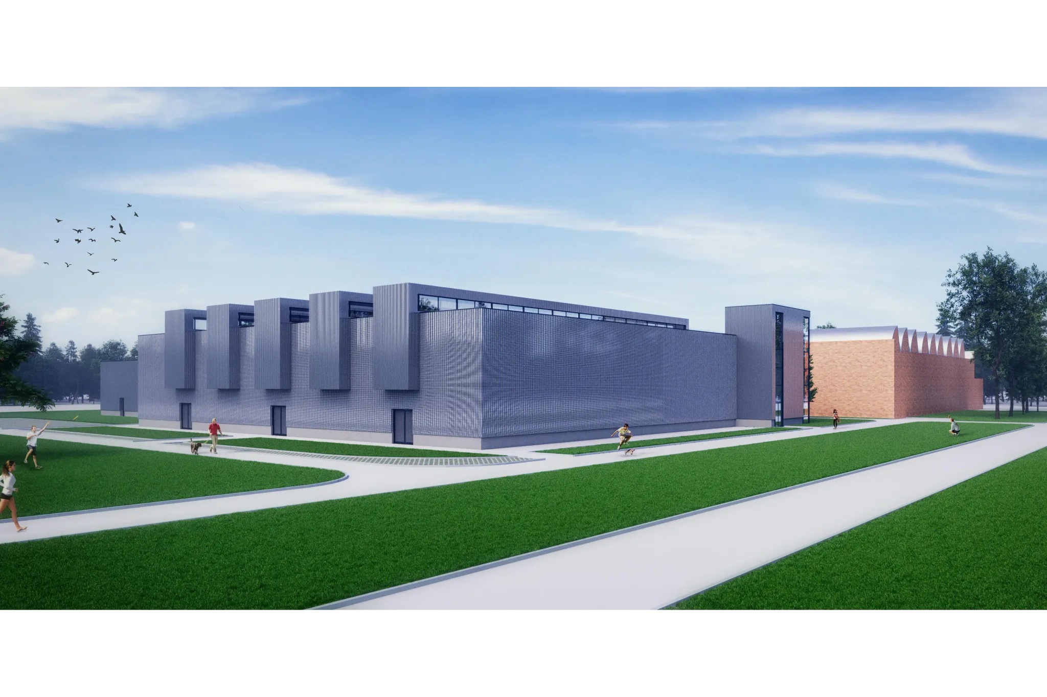 Hall Sportiv — 3D Visualisierung