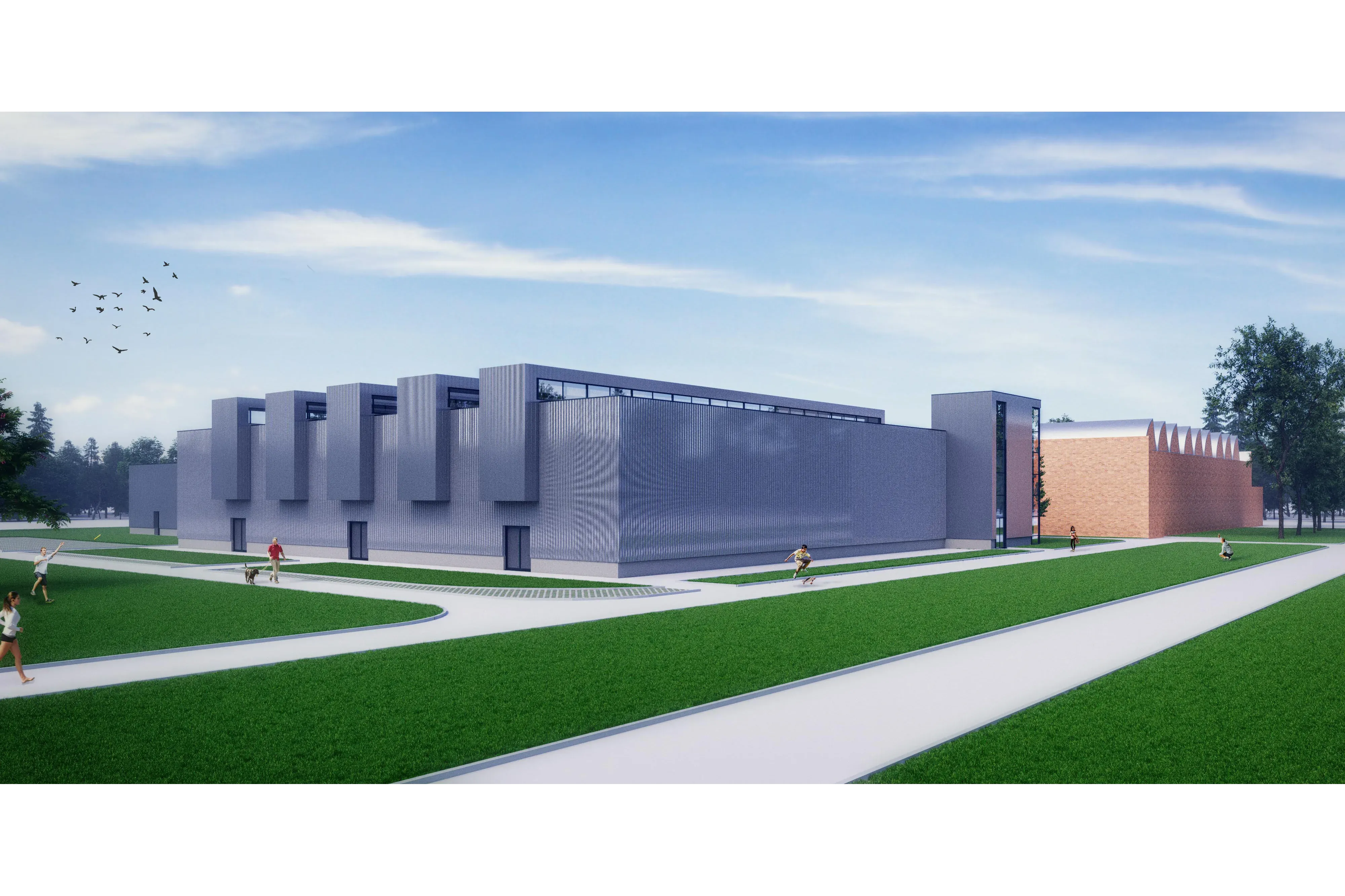 Hall Sportiv — 3D visualisation