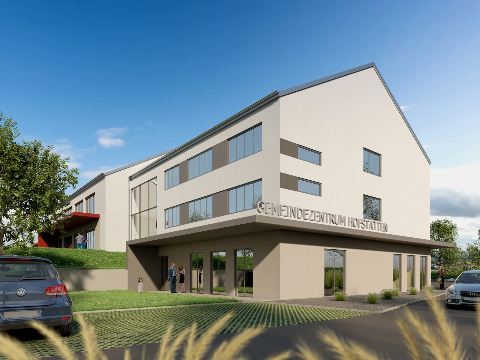 Hofstätten GZ — 3D Visualisierung