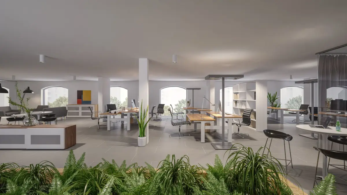 Home Lend Graz — Bürofläche Visualisierung
