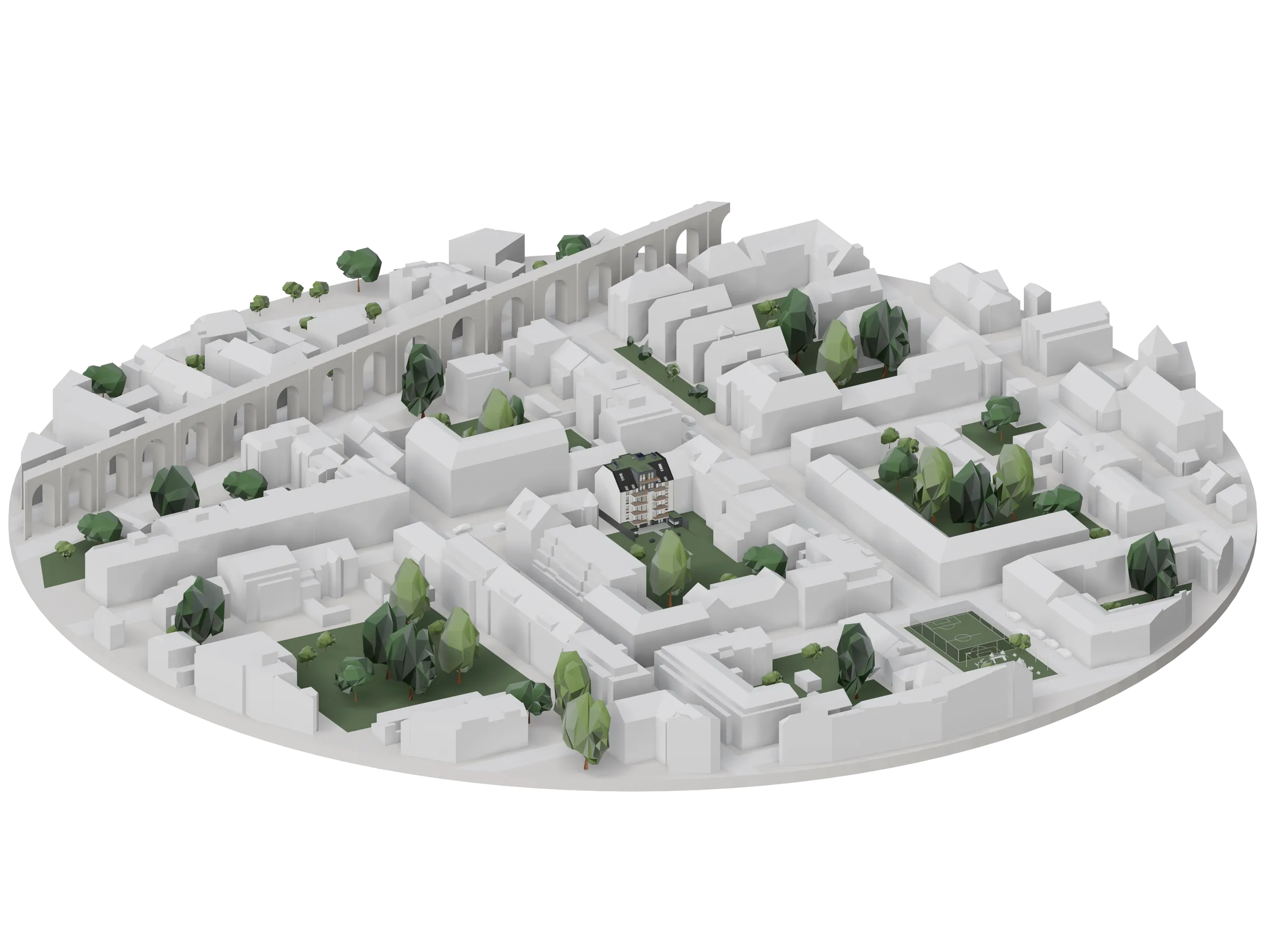 3D property viewer — interactive web model