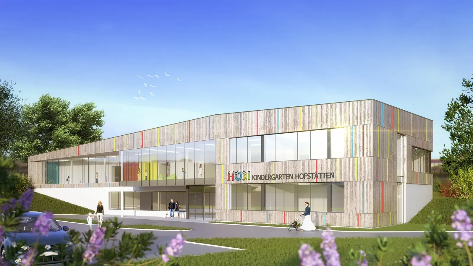 KIGA Hofstätten — 3D Visualisierung