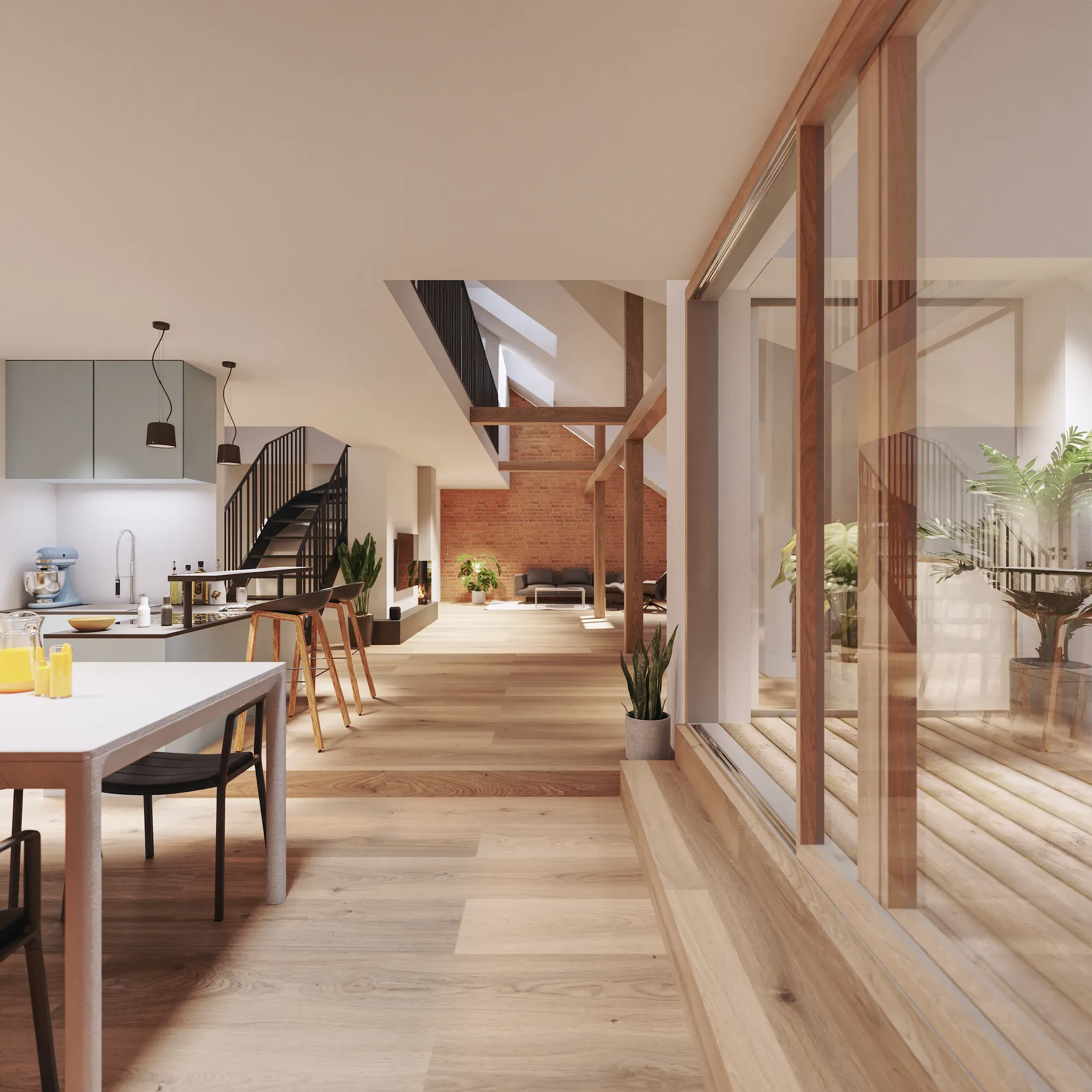 Mandellstraße 18 Graz — kitchen interior