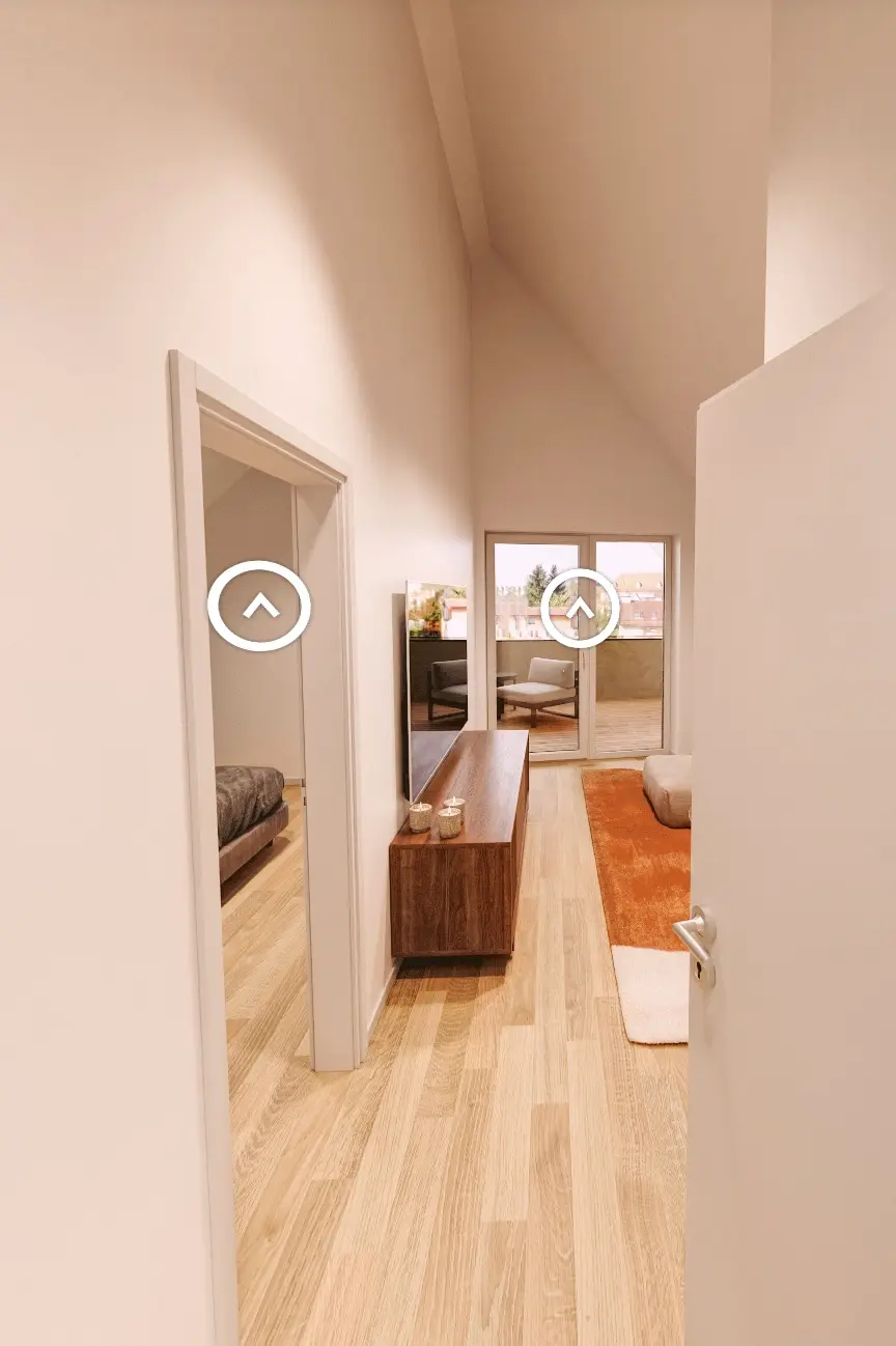 ÖWG Wohnbau Fürstenfeld — 360°-Tour, Blick in die Wohnung