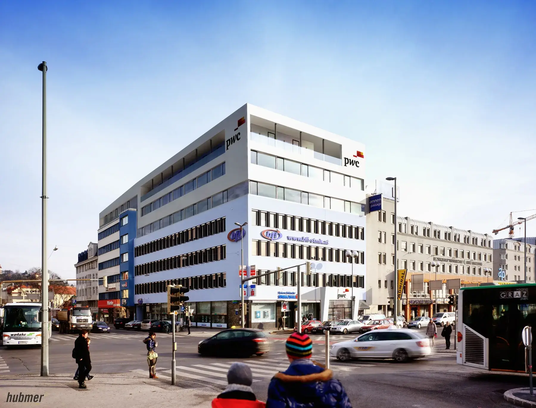 Officebuilding — 3D Visualisierung