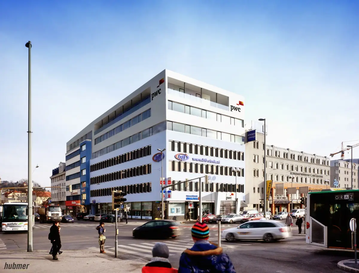Officebuilding — 3D visualisation