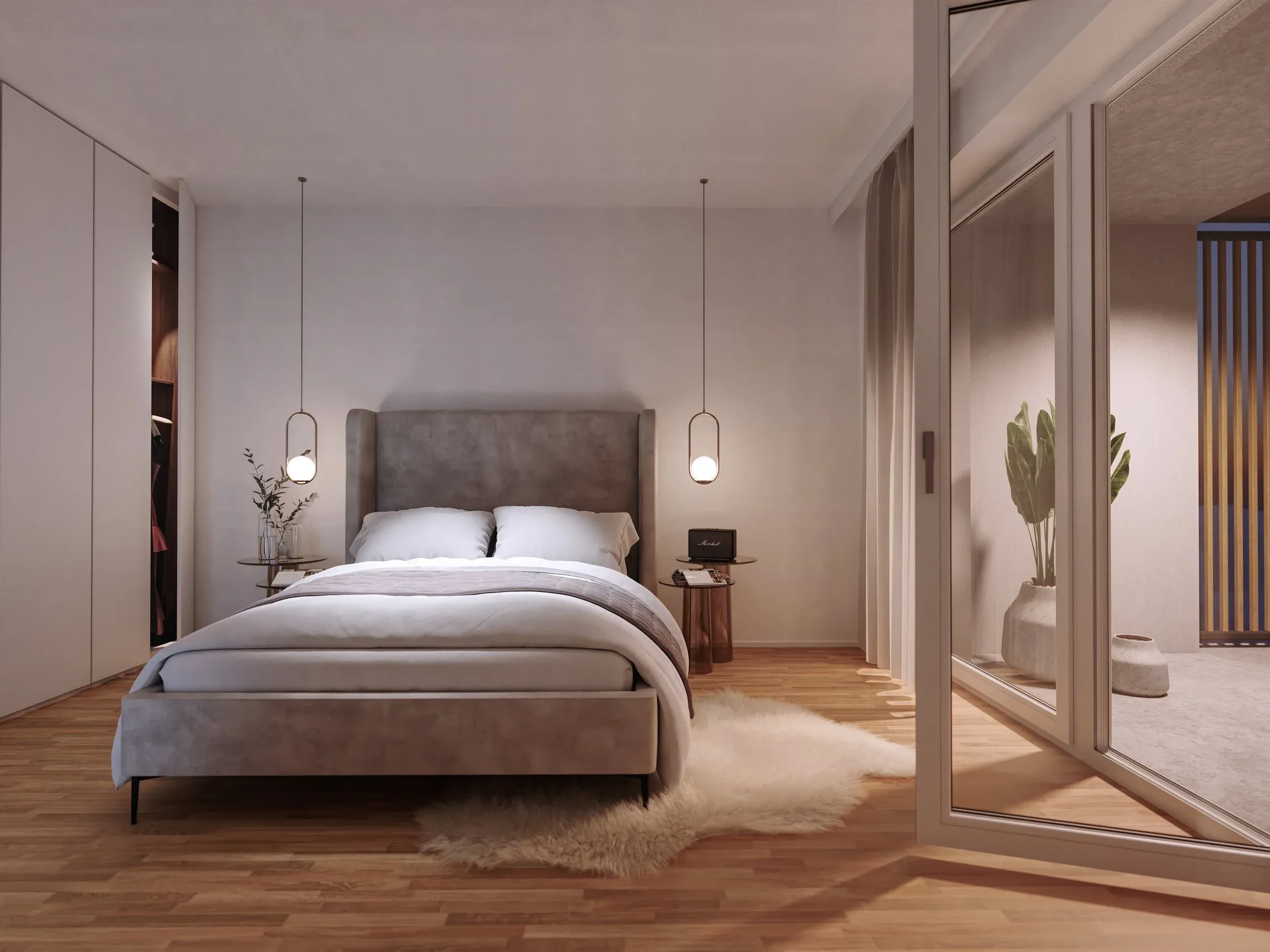 Domus Faber Leibnitz — bedroom interior