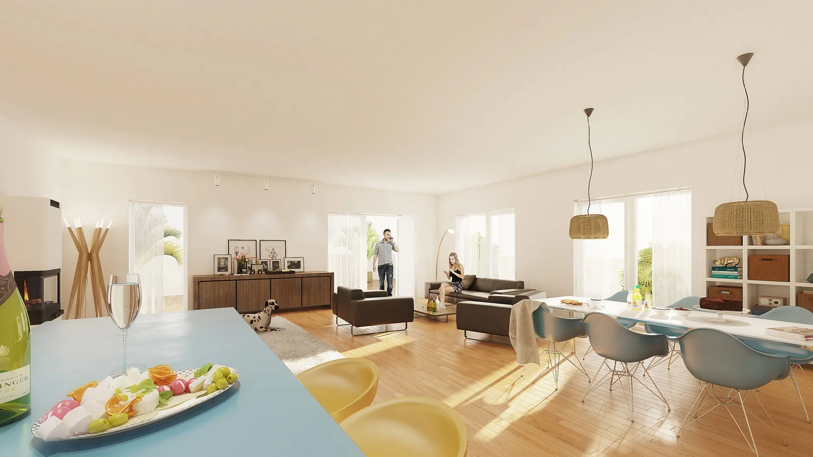 Peter Rosegger Wohnpark — 3D visualisation