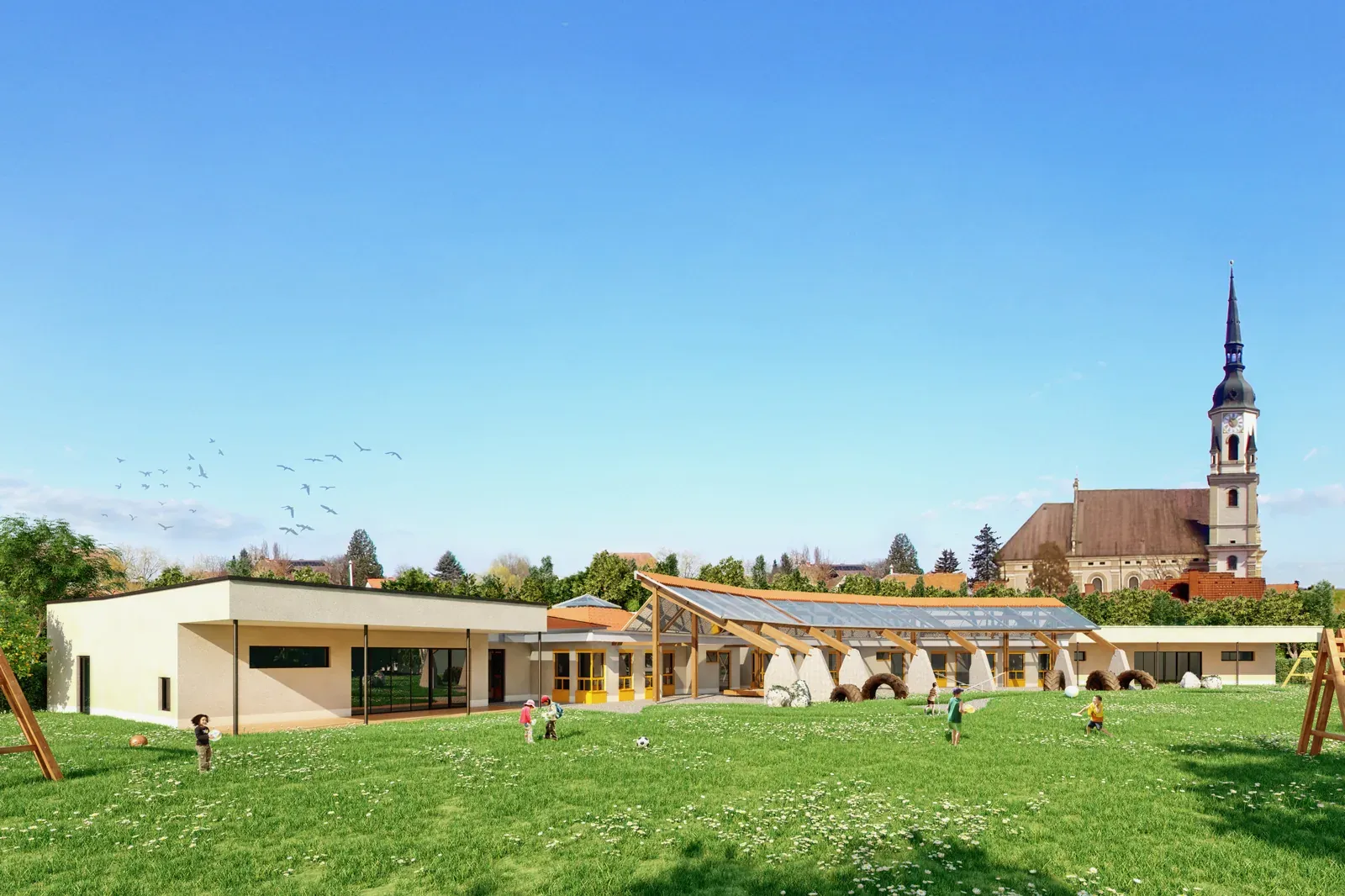 KiGa Pischelsdorf — 3D Visualisierung