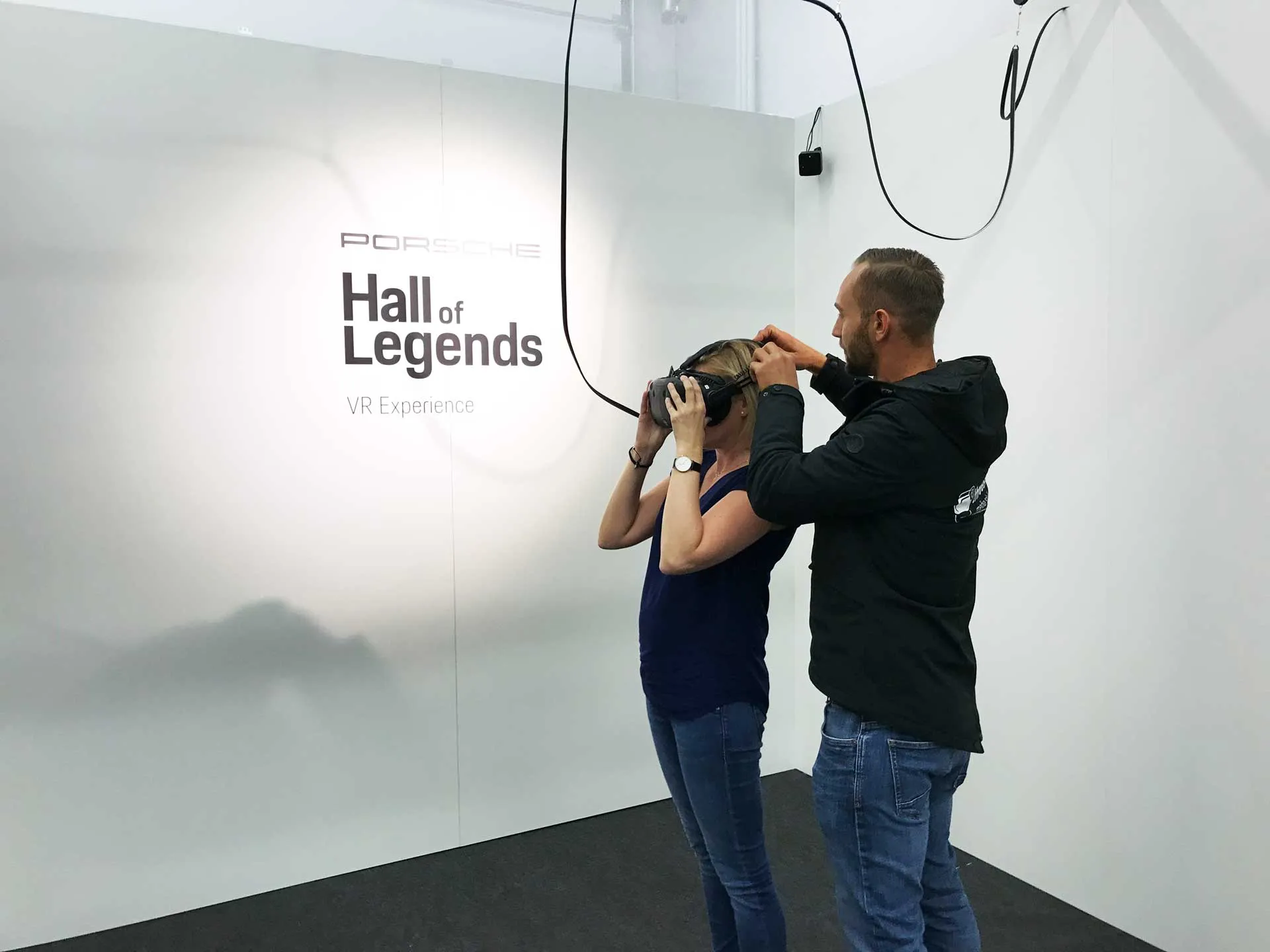 Porsche Hall of Legends — visitor briefing and onboarding