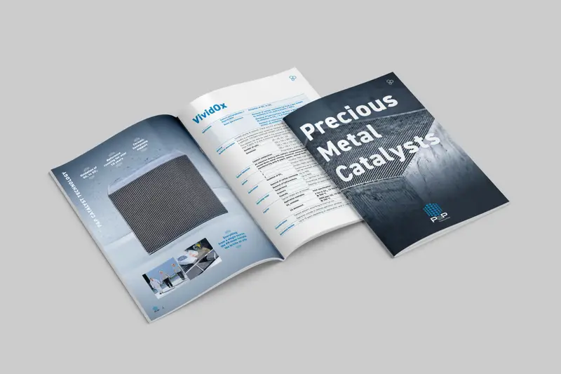 P&P Industries — Broschüre Precious Metal Catalysts