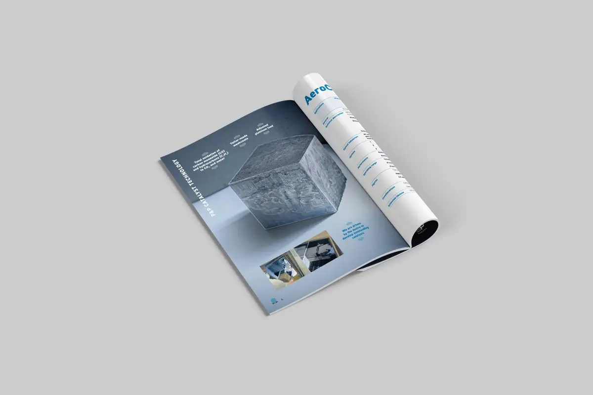 P&P Industries Precious Metal Catalysts — inside page, AeroClear catalyst