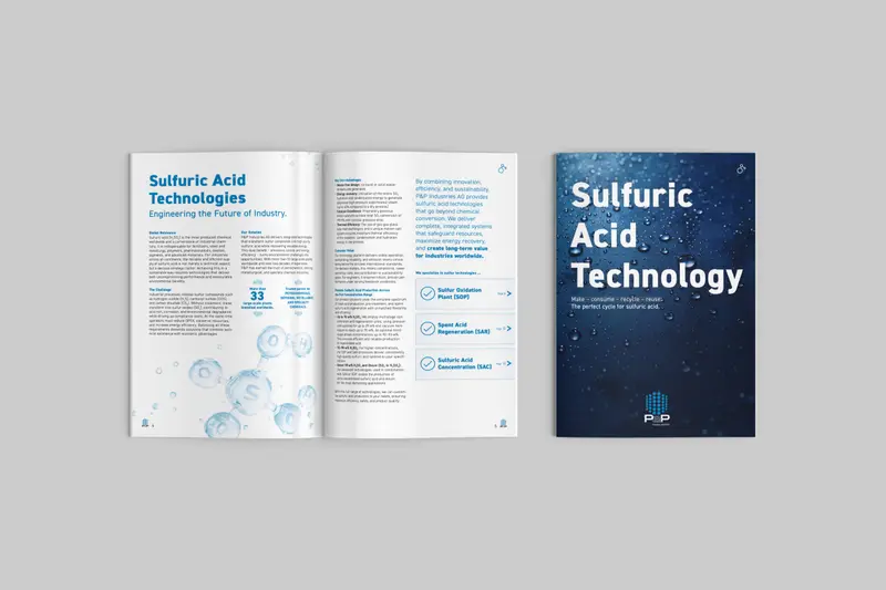 P&P Industries — Broschüre Sulfuric Acid Technology