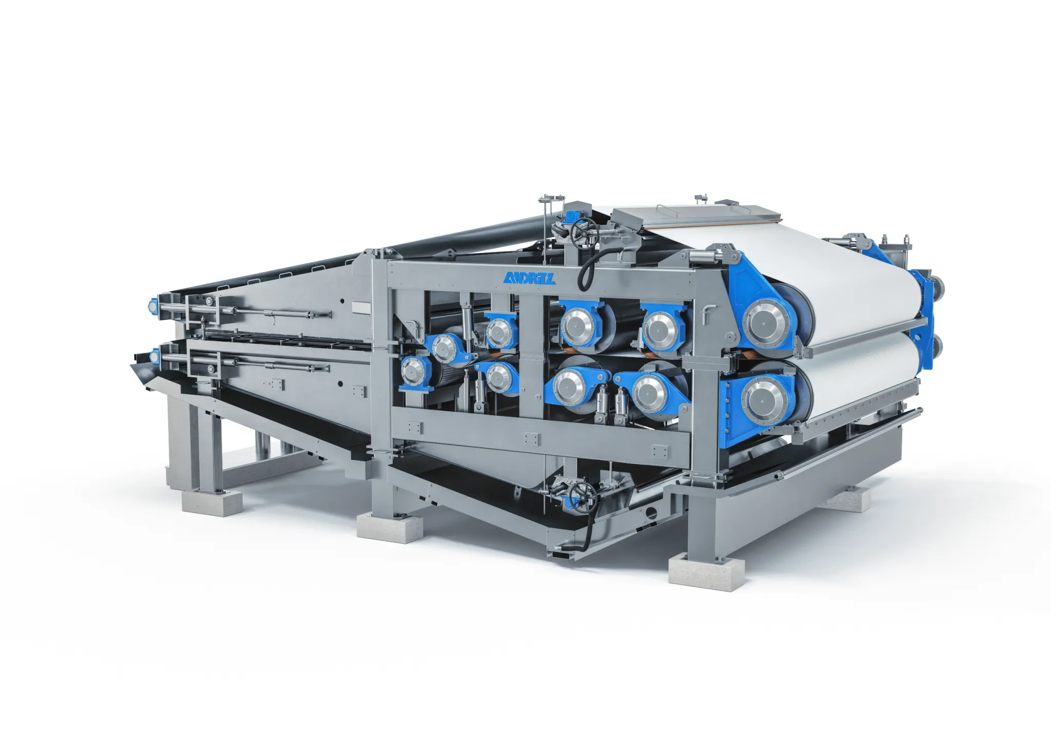 Andritz Twin Wire Press — 3D Product Viewer