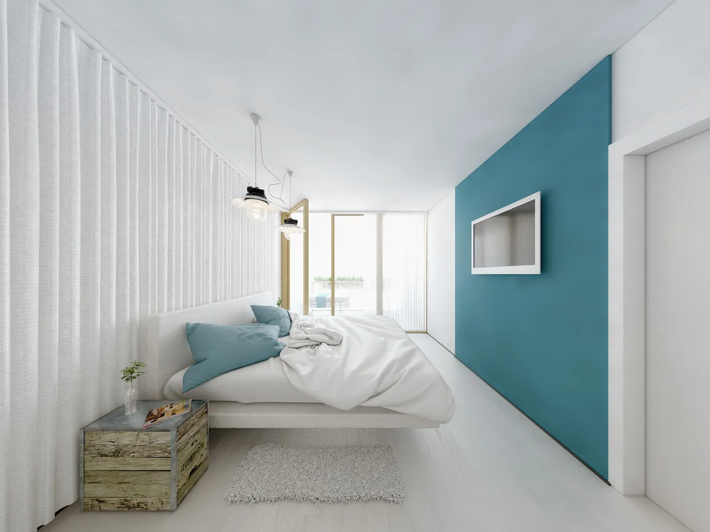 Relax Suite Modern — bedroom in a bright design language