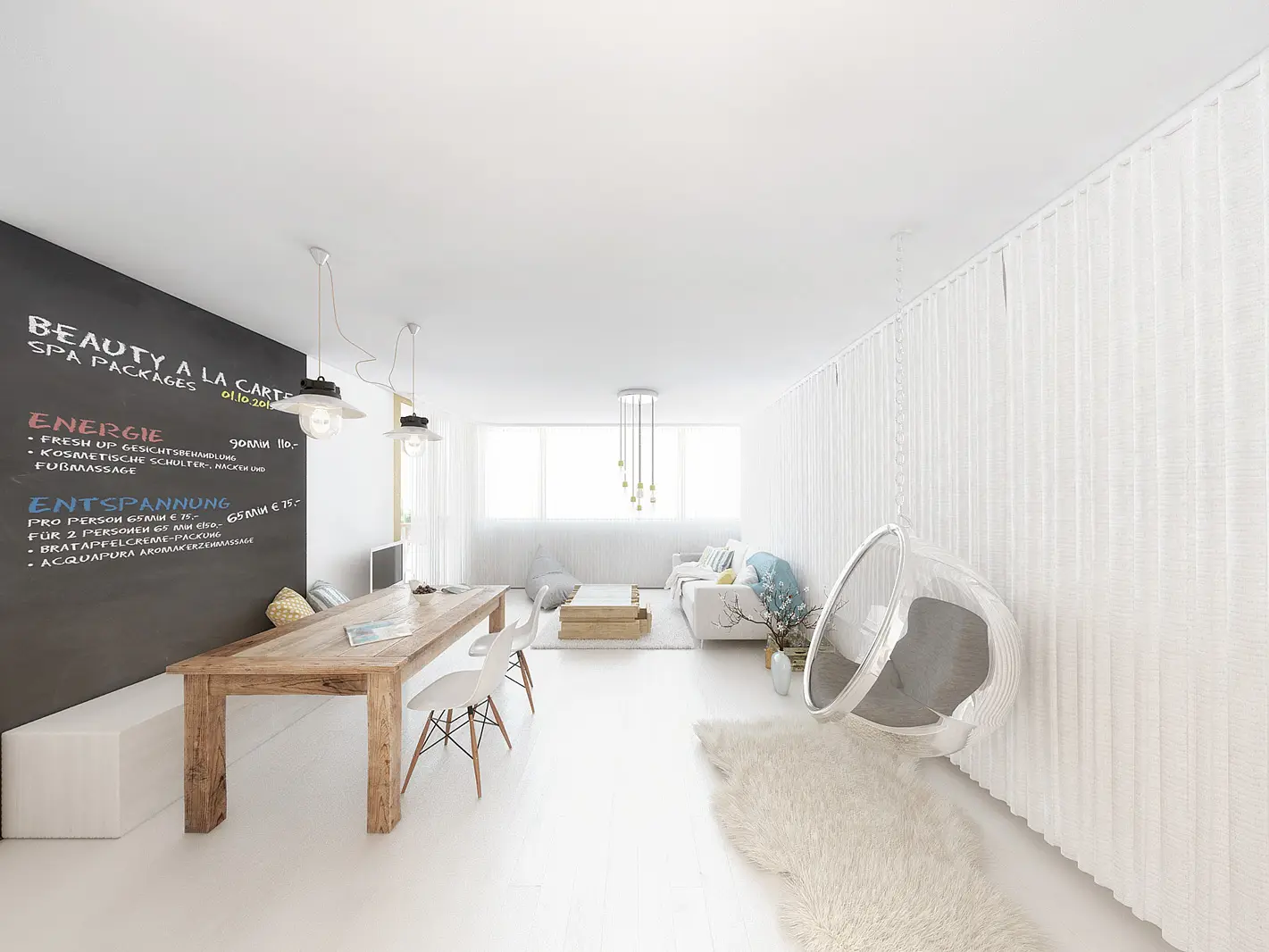 Relax Suite Modern — interior visualization Falkensteiner Therme & Golf Hotel Bad Waltersdorf