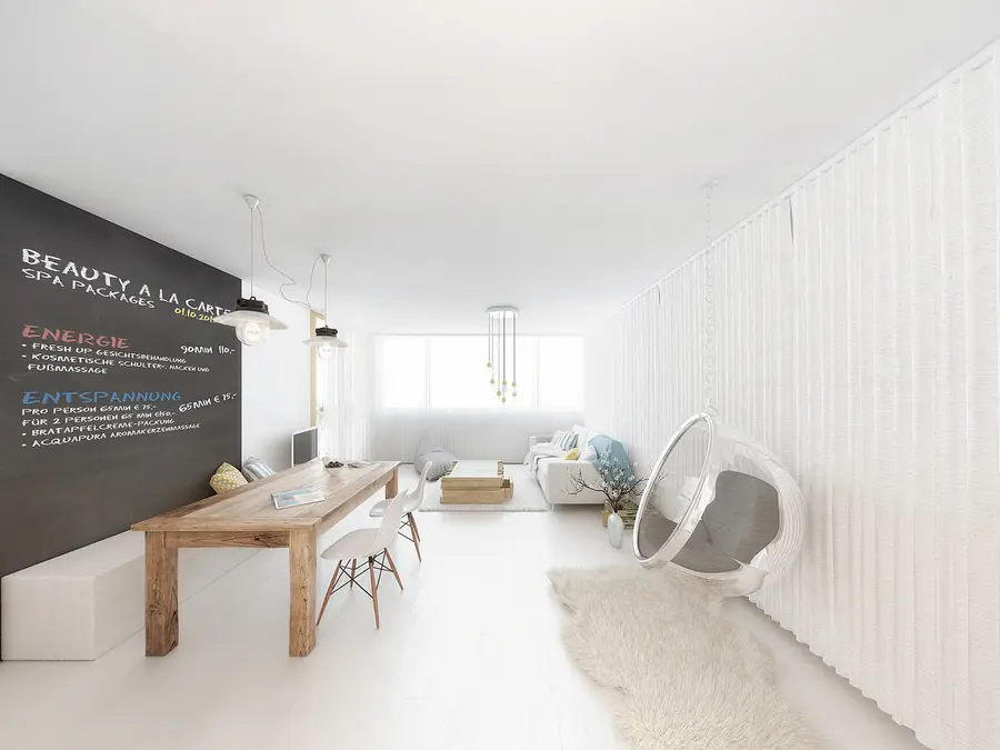 Relax Suite Modern — Interior-Visualisierung Falkensteiner Therme & Golf Hotel Bad Waltersdorf
