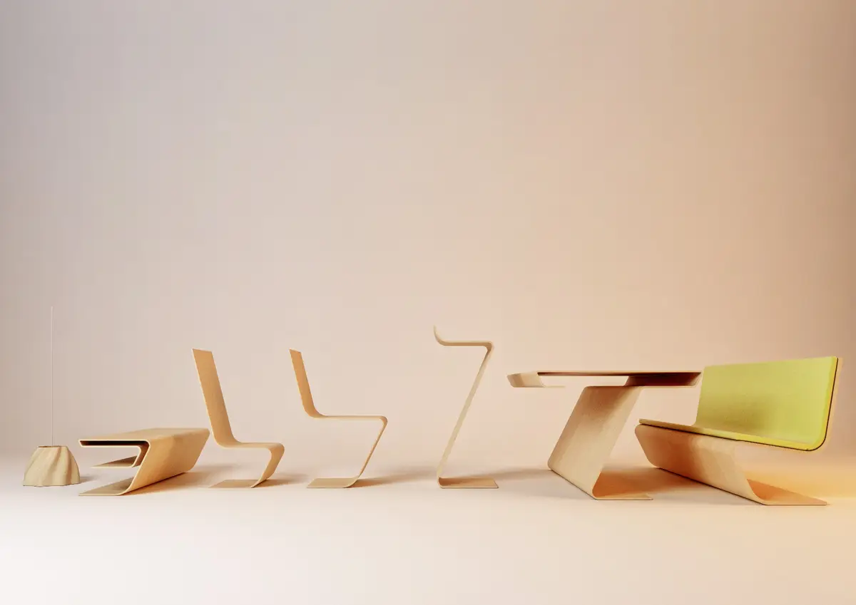 Section Products — 3D visualisation