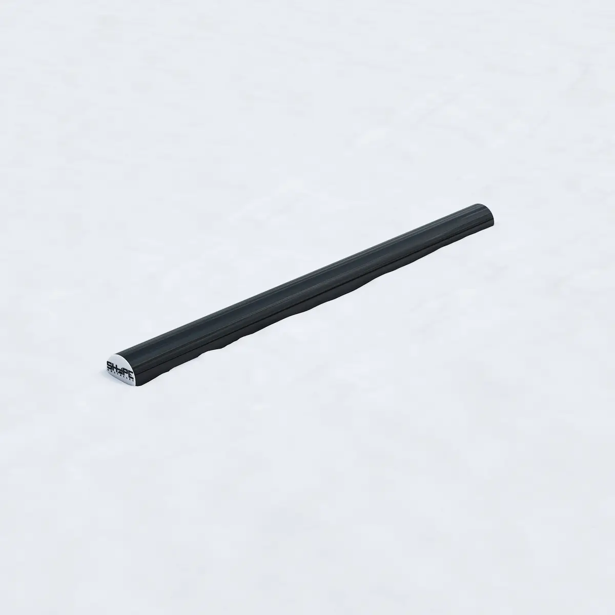 Shape Obstacle im Schnee-Setup — Rail-Variante mit Winter-Hintergrund
