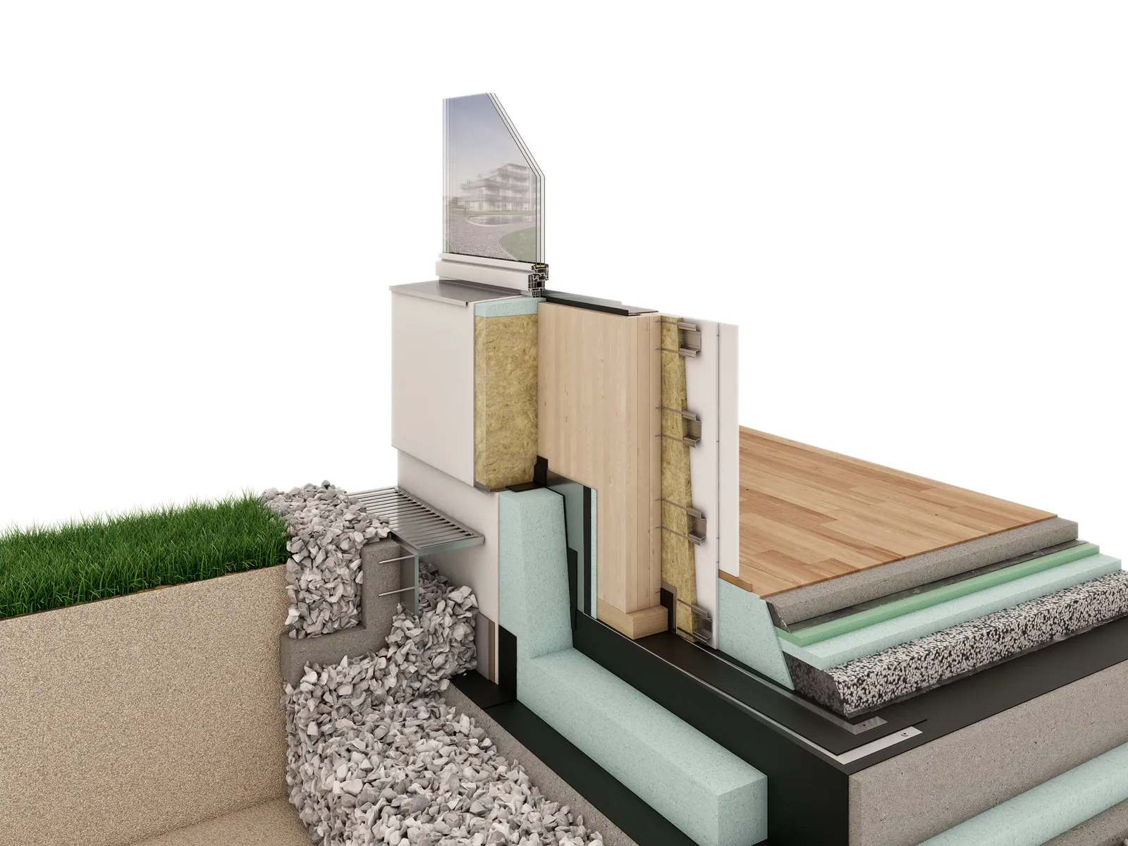 sHome Leitdetail — 3D Visualisierung