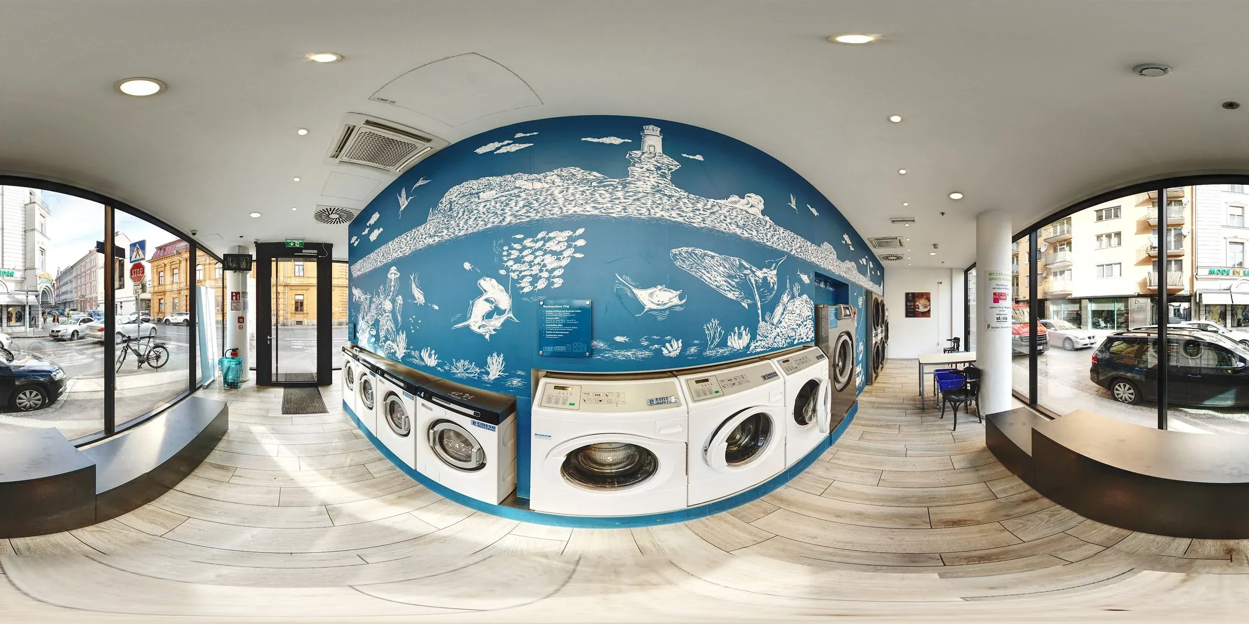 Unterwasserwaschsalon — Google Street View