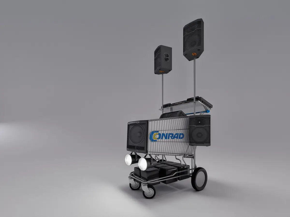 Wagerl Mobile Disco — 3D visualization