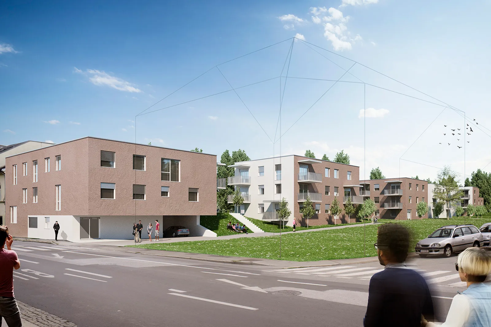 Wohnbau PMA — 3D Visualisierung