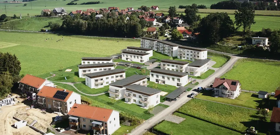 Drohnen-Luftbildaufnahme als Basis für eine 3D-Visualisierung — Wettbewerb Kobenz